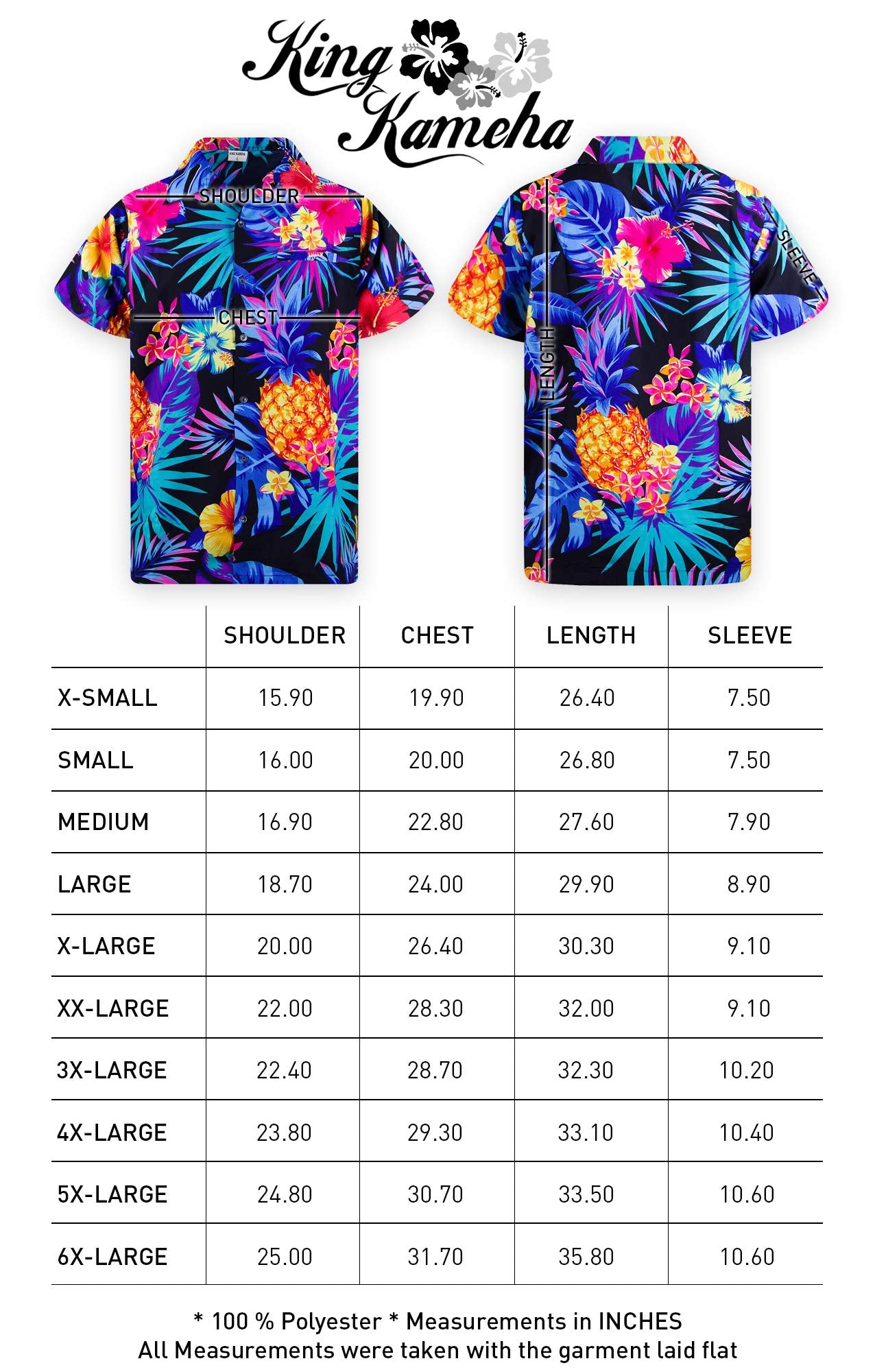 Hawaiian Shirts for Men - Hawaiian Shirt with Pineapple Print