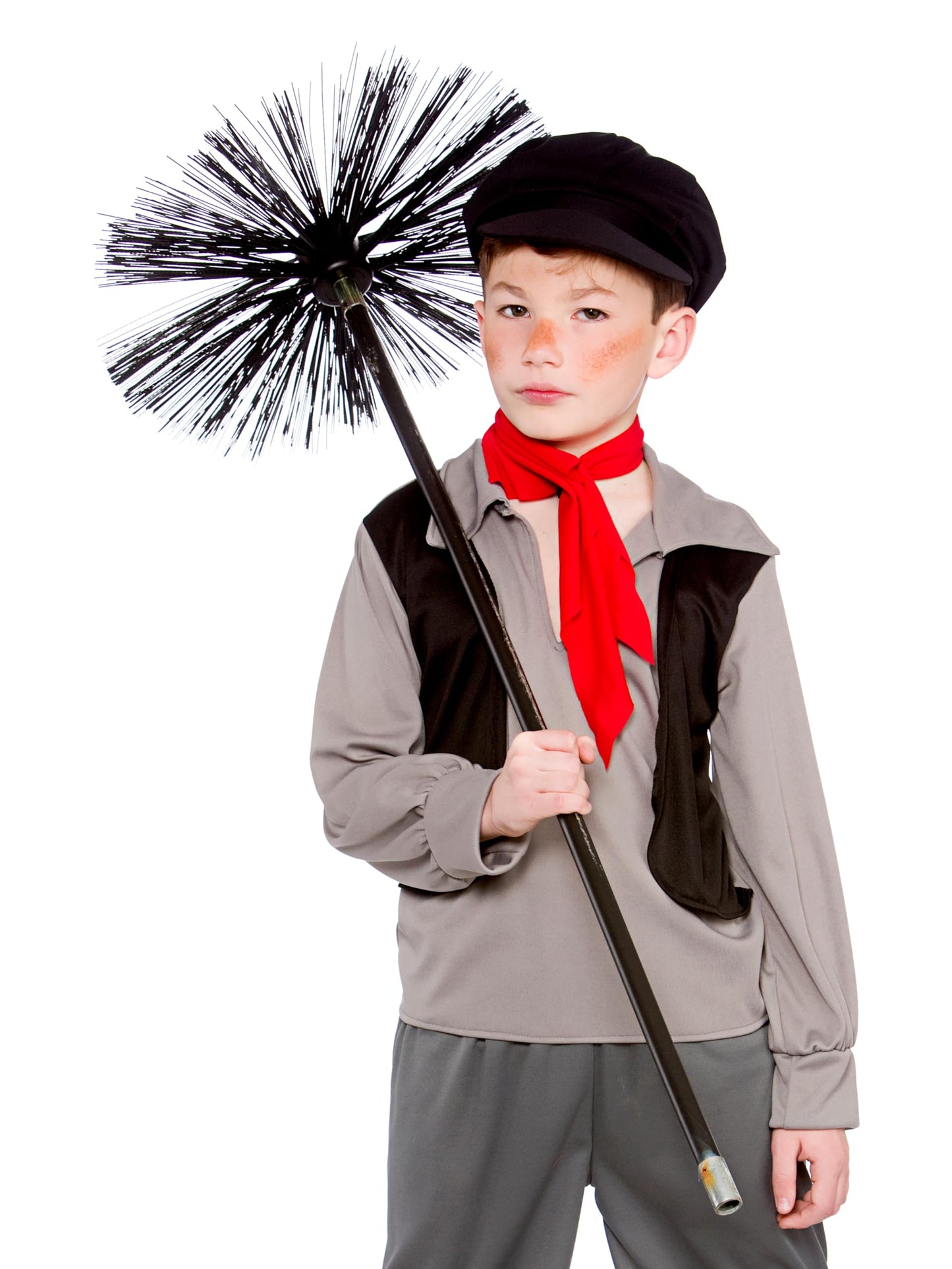 Wicked Costumes Boys Chimney Sweep Fancy Dress Costume – Victorian Historical Outfit for World Book Day, School Plays, Dickens Events & Parties - X-Large (11-13 years)