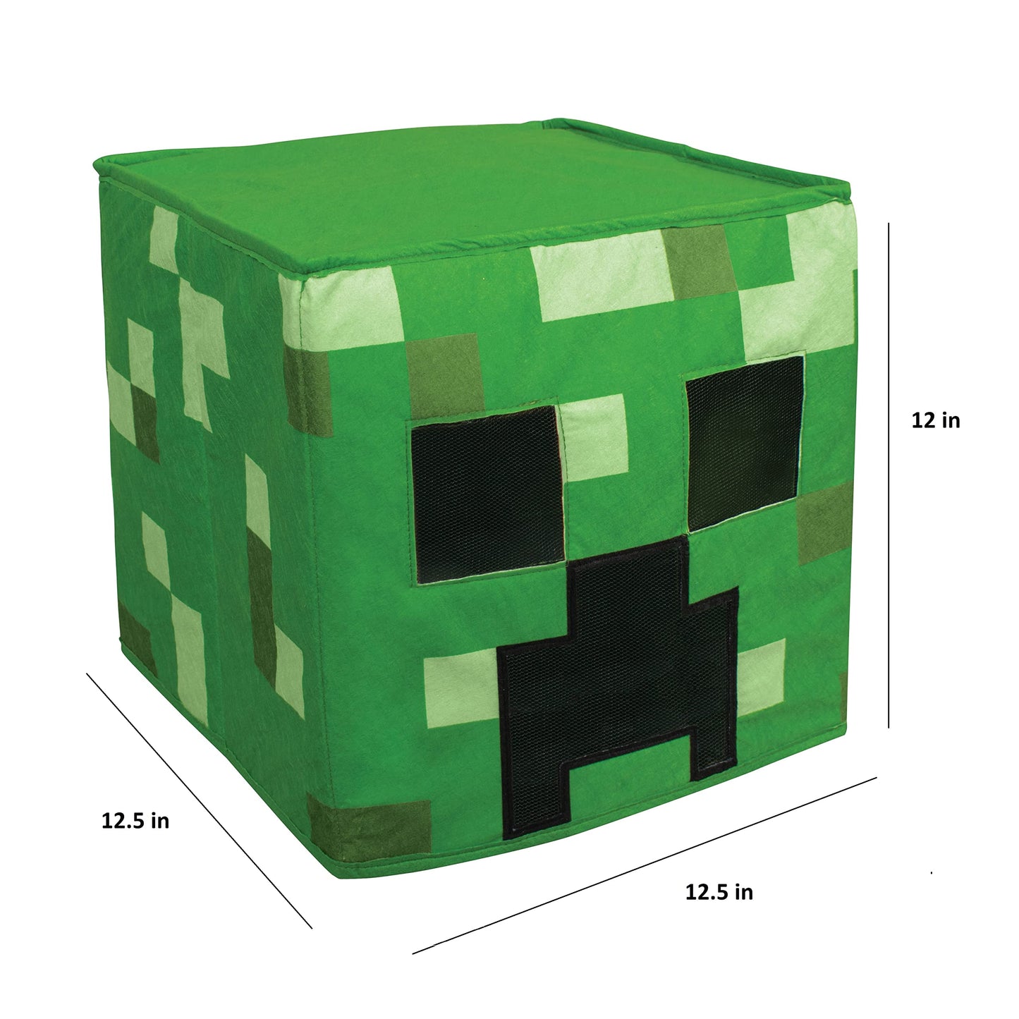 Disguise L Creeper Headpiece - Block Head Dress Up & Accessories