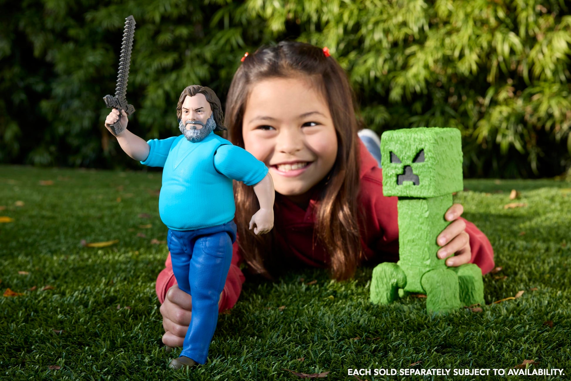 Minecraft -Scale Action Figure - 12-inch Posable Steve Toy (image 2)
