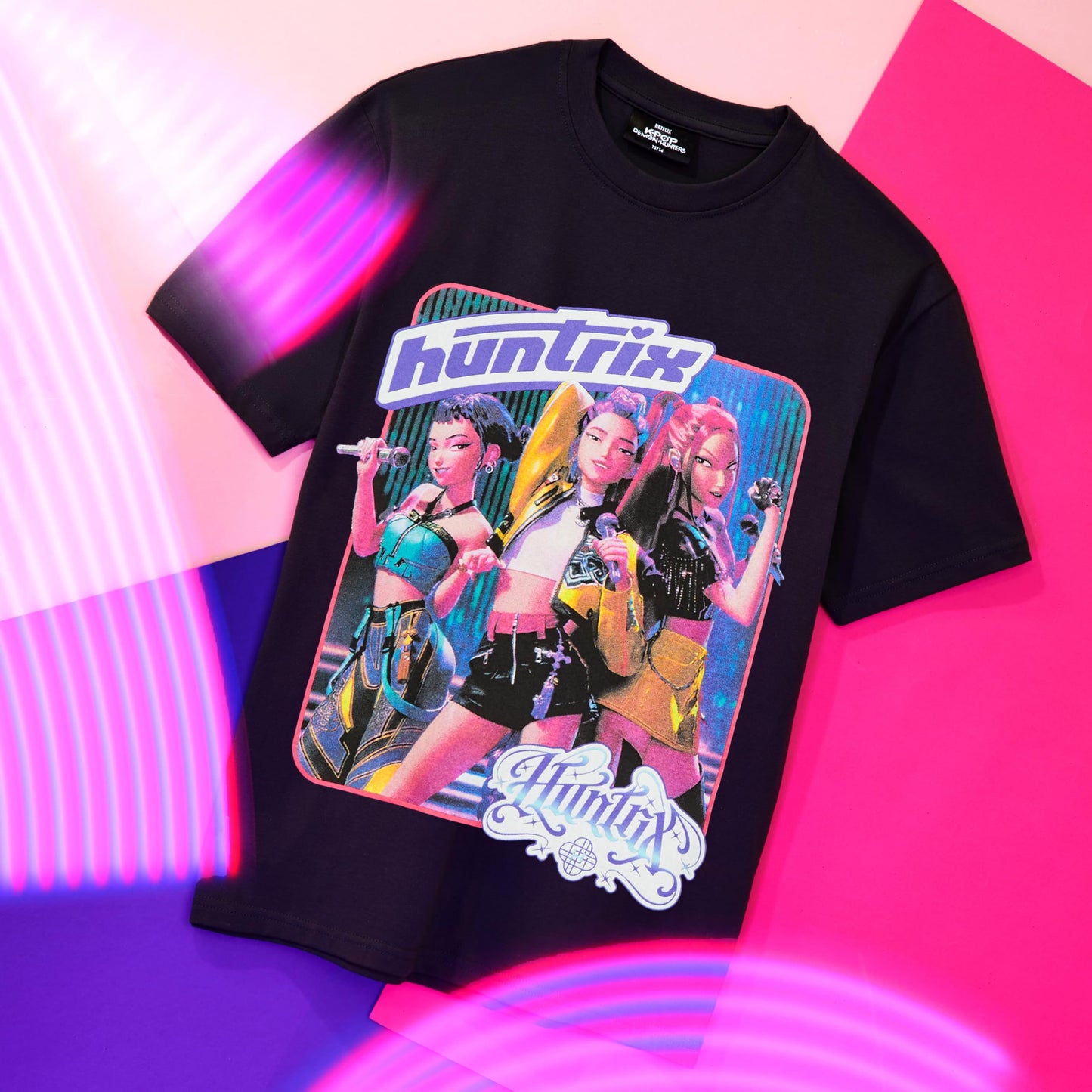 Official Huntrix T-Shirt for Girls Teens - Crew Neck Cotton T-Shirt