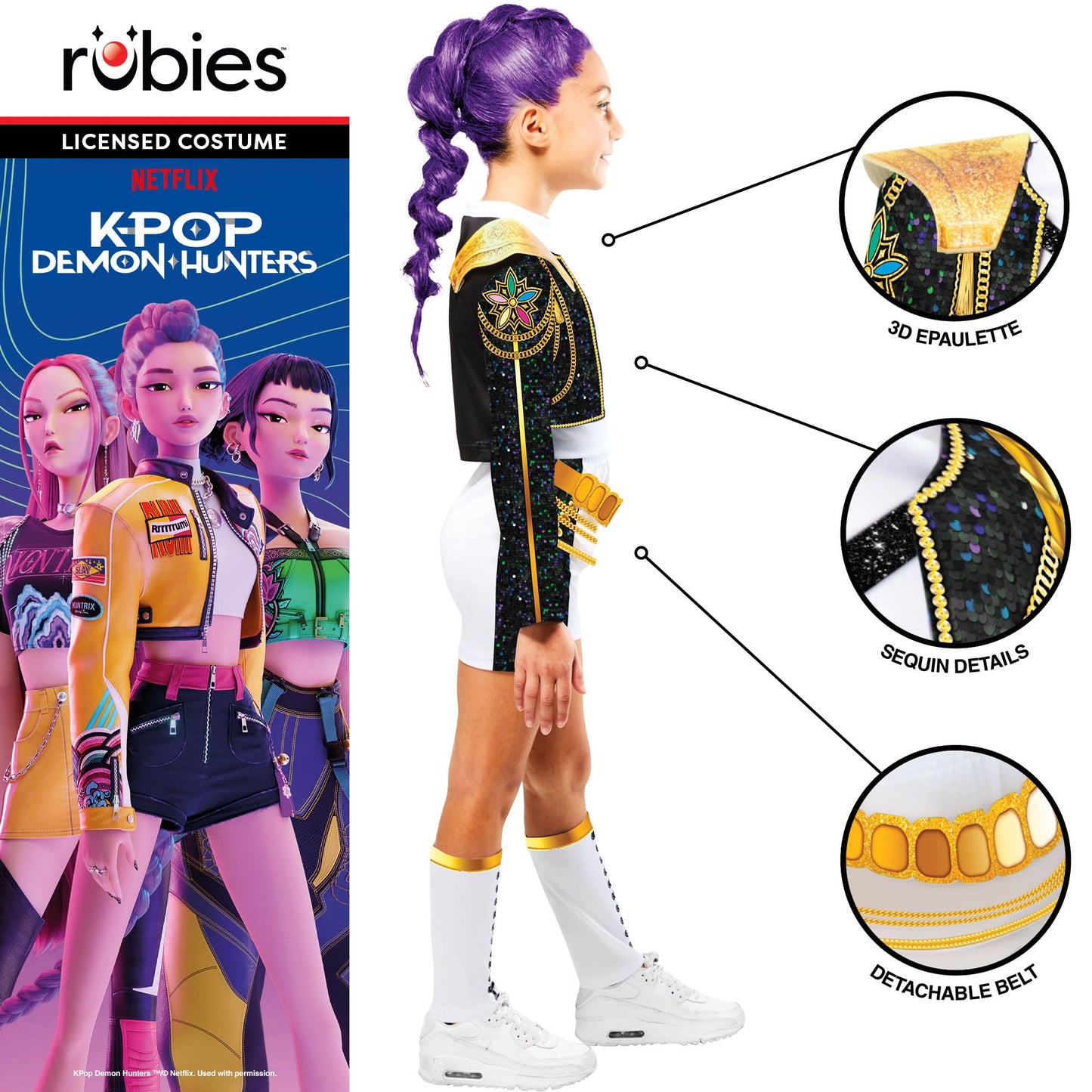 Official Netflix K-Pop Demon Hunters Deluxe Rumi Golden Child (image 3)