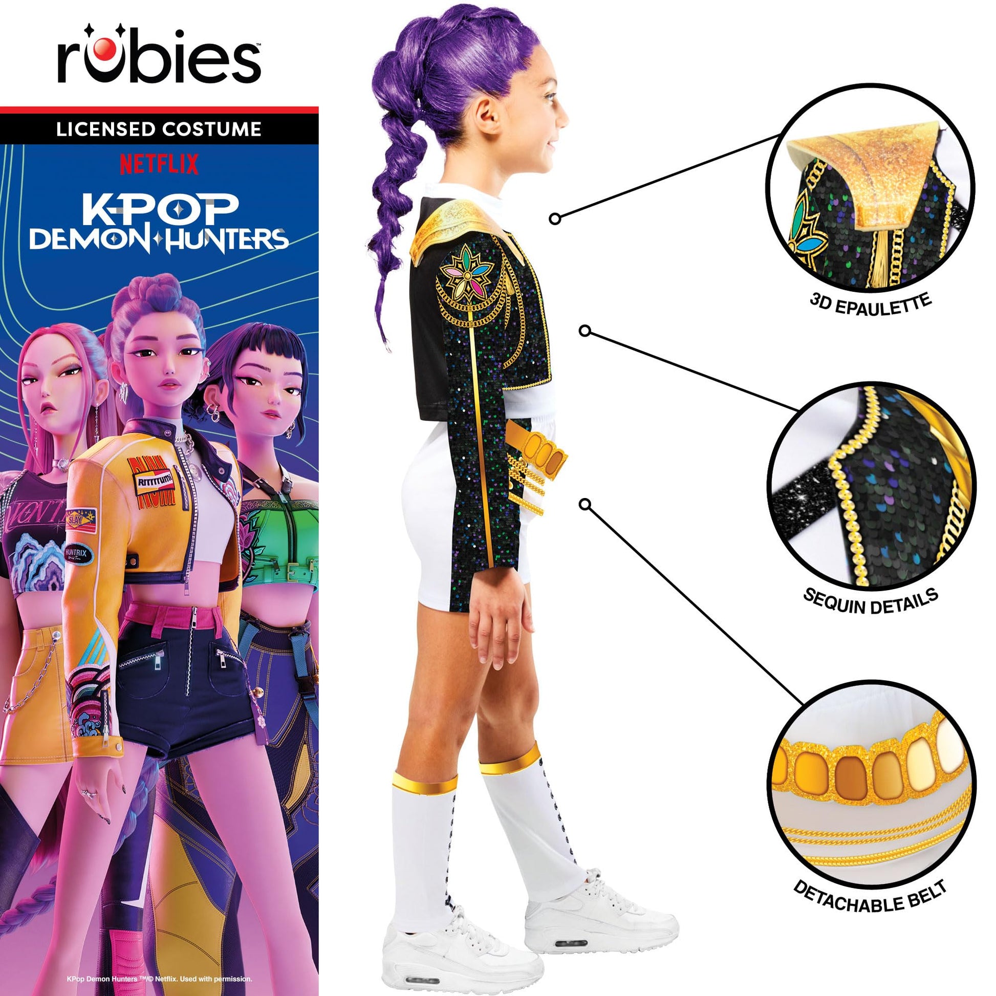 Official Netflix K-Pop Demon Hunters Deluxe Rumi Golden Child (image 3)