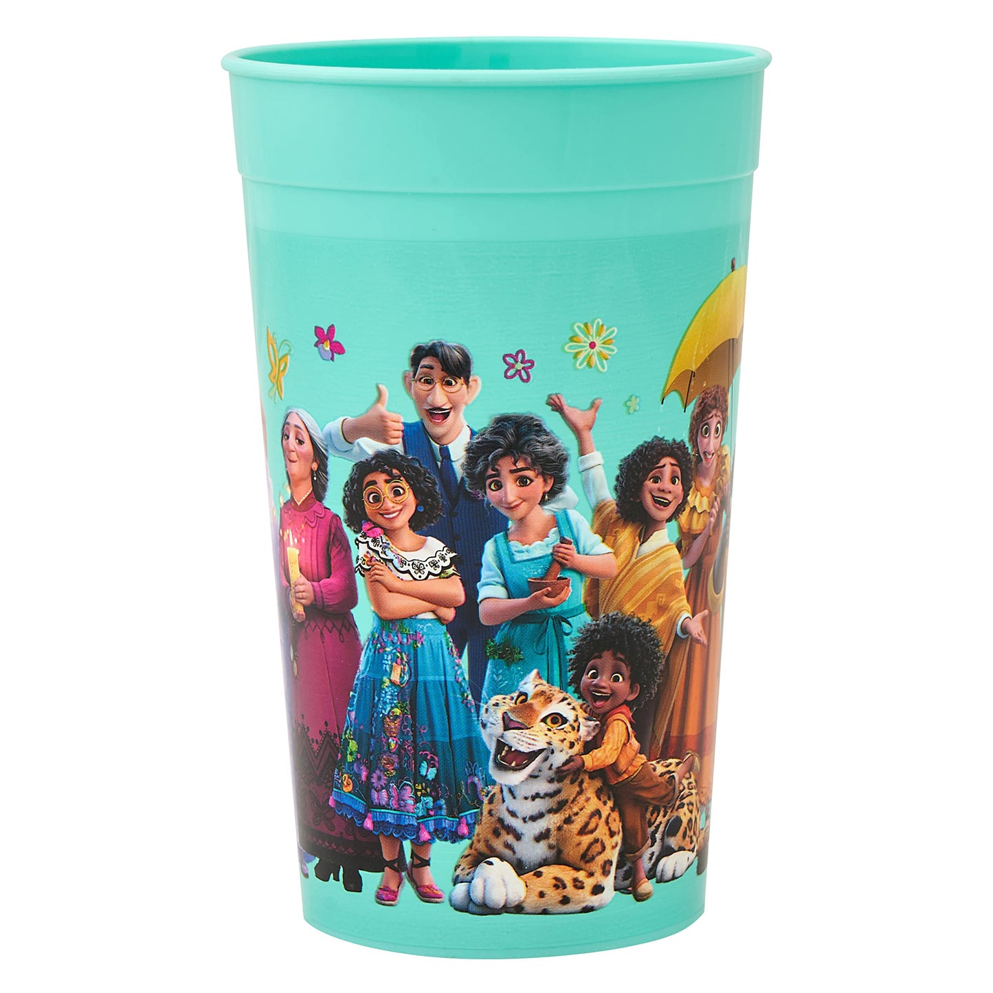 Disney Encanto Kids Tableware Set – 3 Piece Reusable PP Plate, Bowl & Cup for Children - Tumbler & Dinnerware Set for Mealtimes – for 36 Months & Up