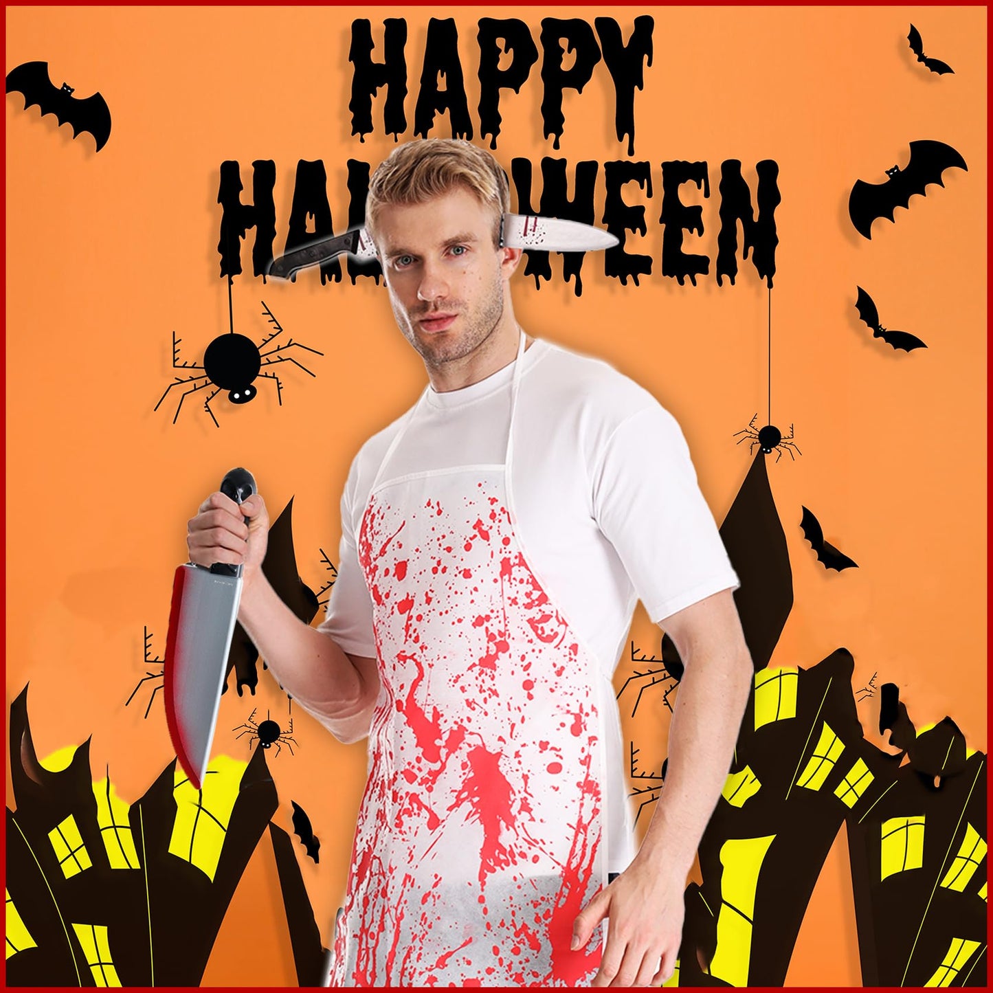 Butcher Halloween Costumes for Men - Men's Halloween Costume Adult (image 7)
