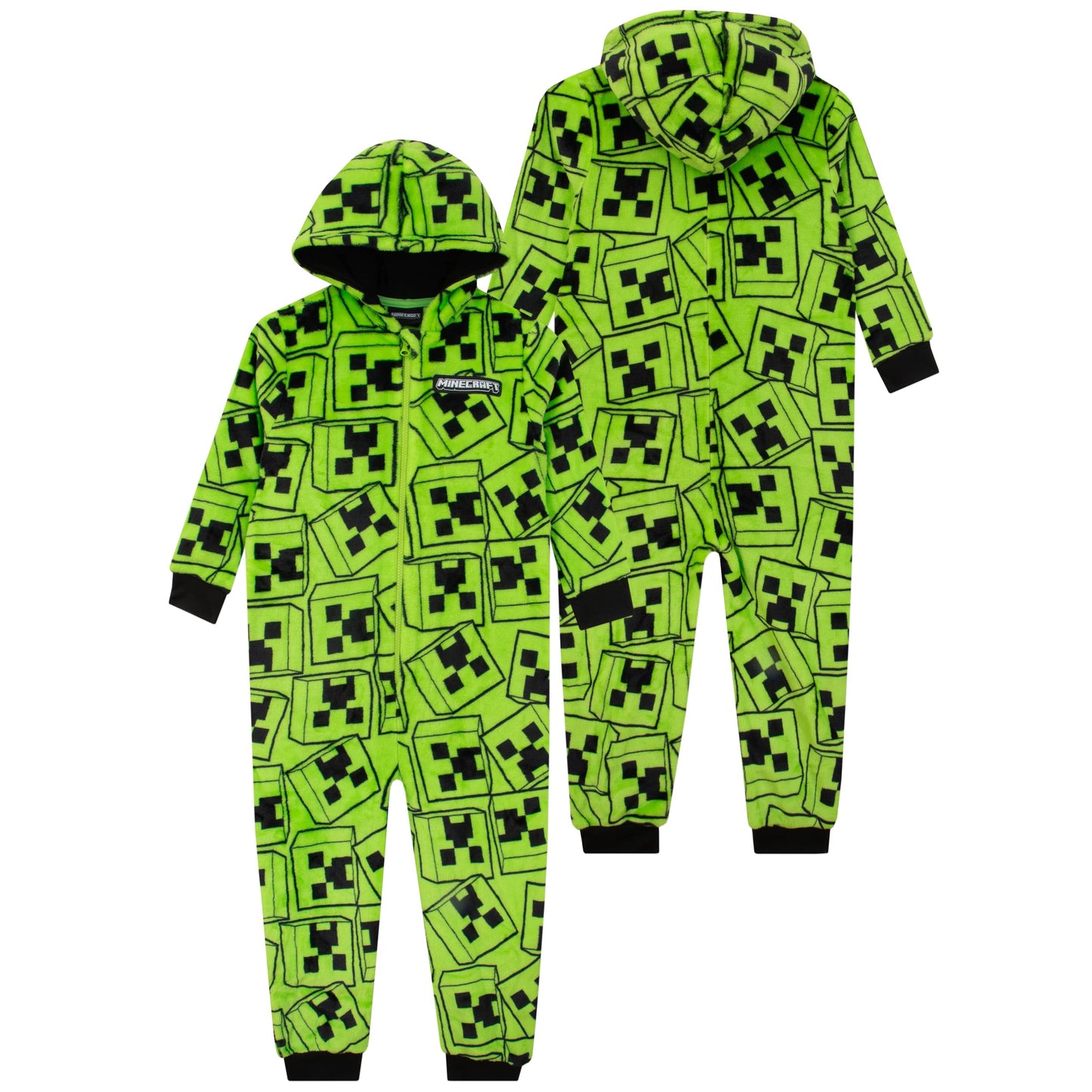Onesie - Creeper Boys Onesie - Gaming Boys All in One Pyjamas (image 7)