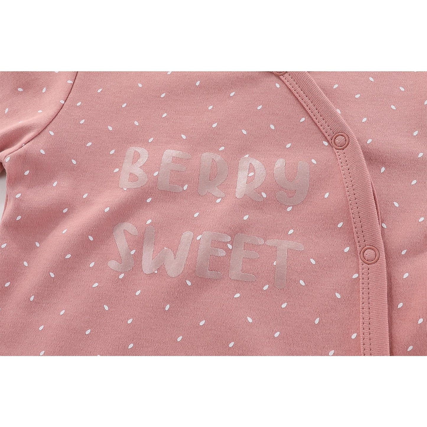 JELYLOVE Unisex Baby Boy Girl Footies Rompers Cotton Long Sleeve 3 Pack Infant Jumpsuits 0-12Months Babies' Outfits