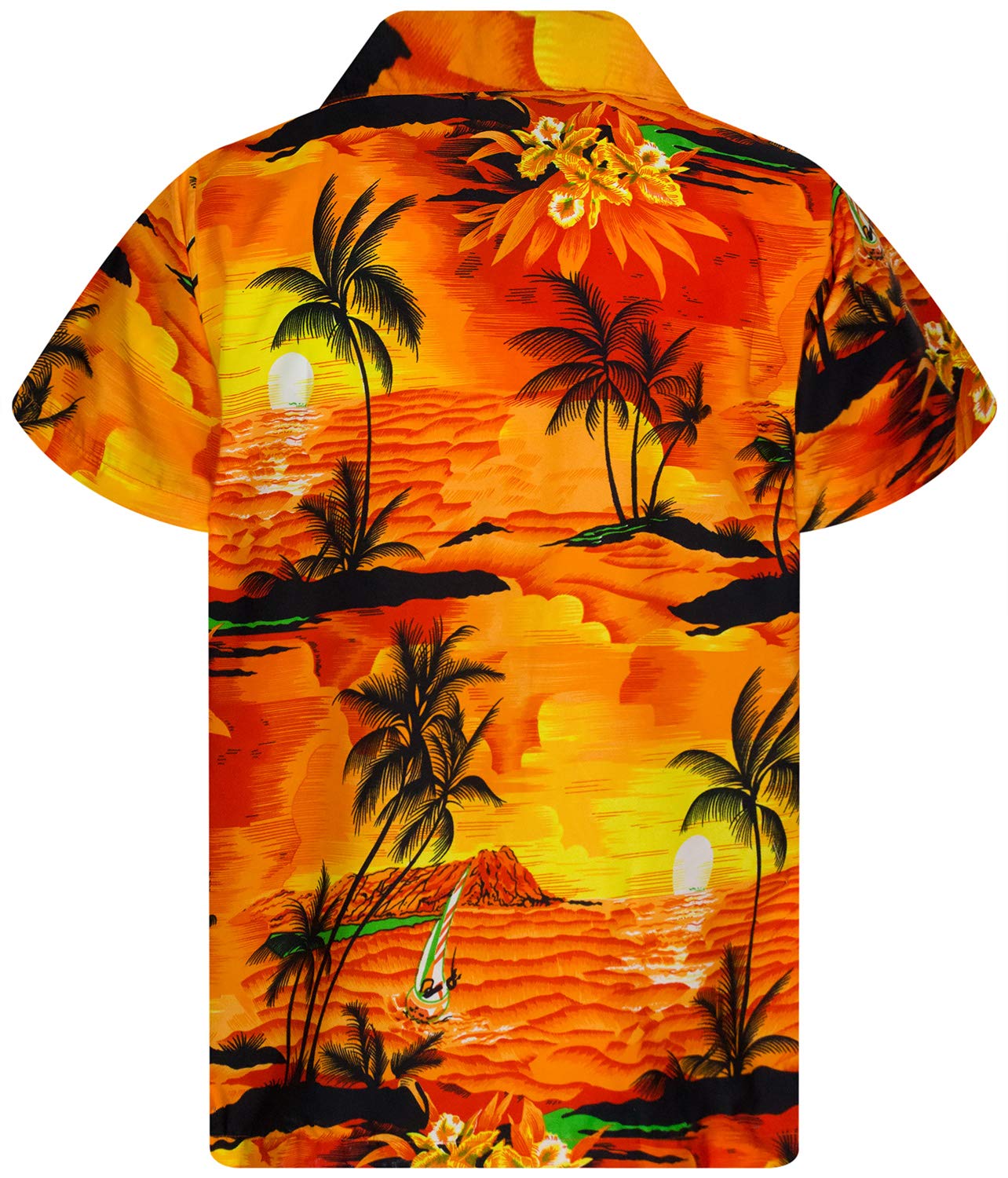 Men JK-Surf Ugly-Shirt Regular Button-Down Short-Sleeve