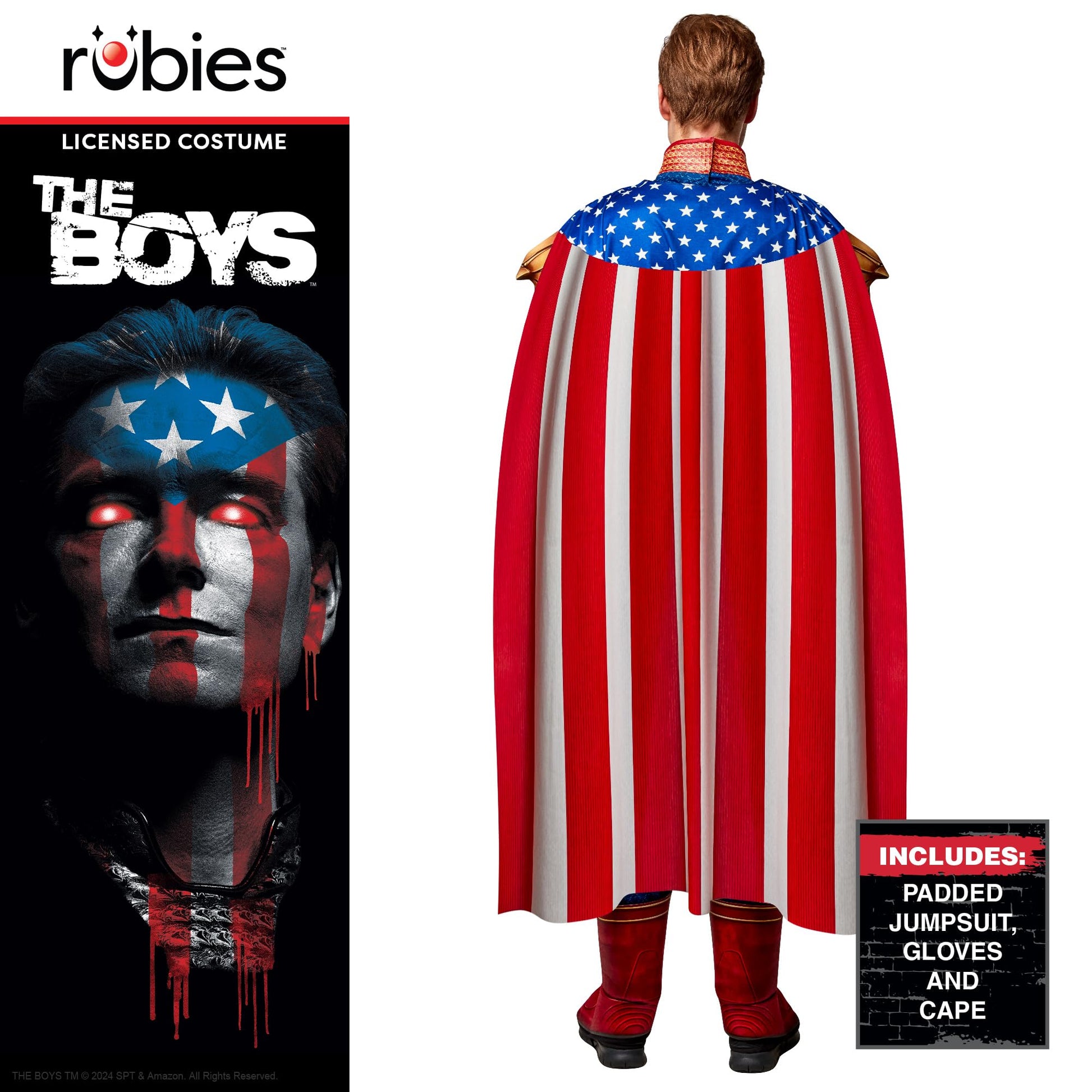 Official the Boys Homelander Deluxe Adult Costume - Mens Fancy (image 2)