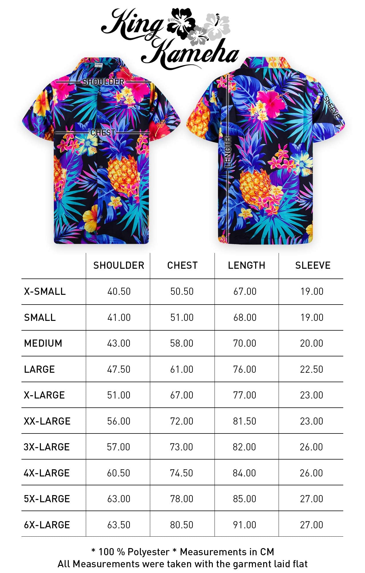 Hawaiian Shirts for Men - Hawaiian Shirt with Pineapple Print