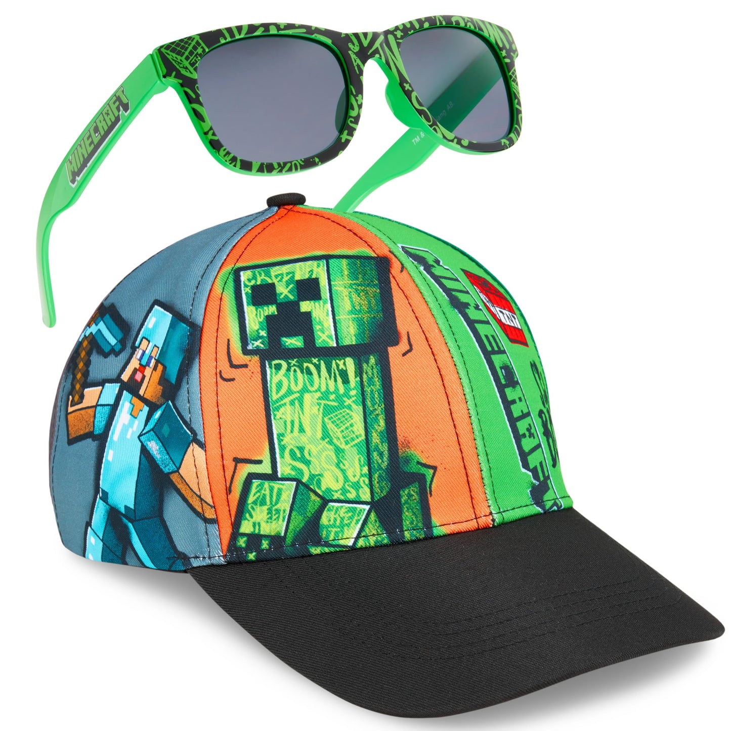 Sunglasses Baseball Cap Set Creeper Adjustable Boys Hat 100% Uv