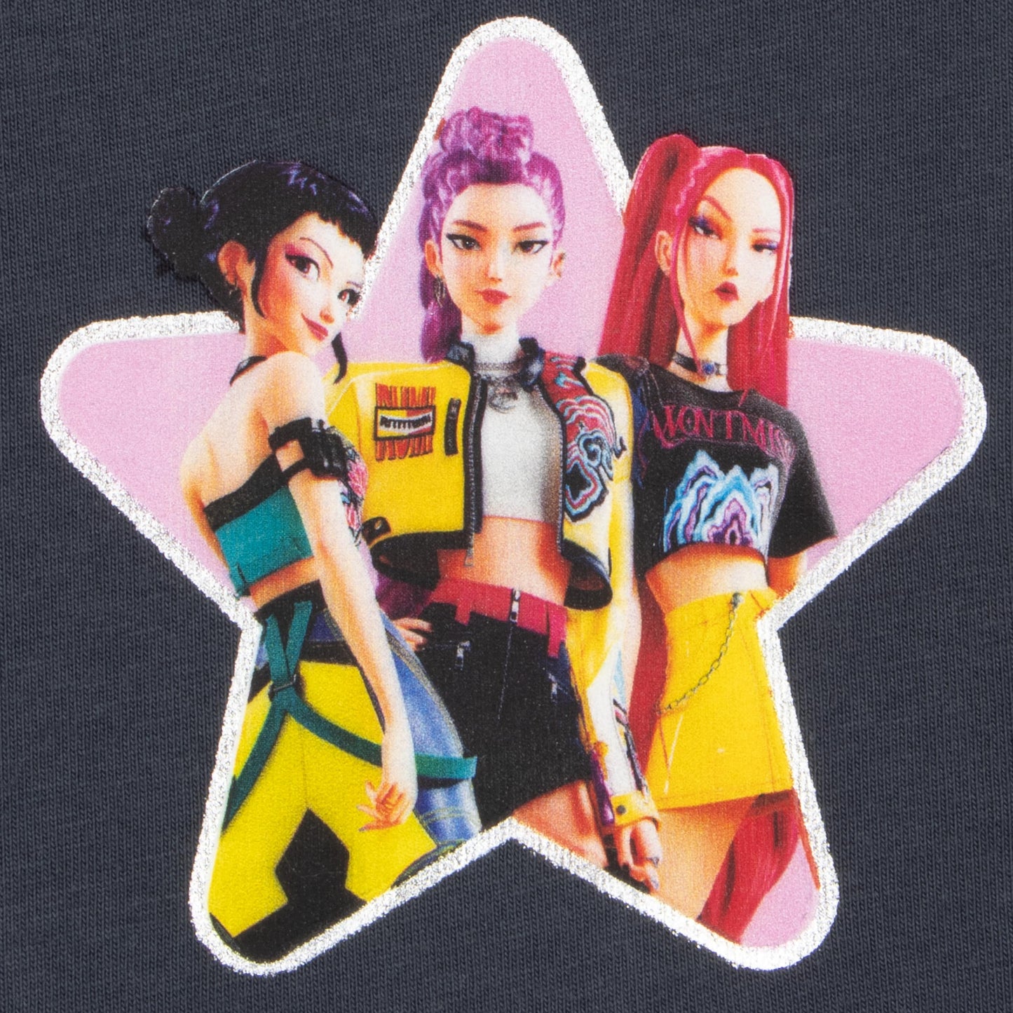 Tshirt - Huntrix Short Sleeve Girls' T-Shirts - Boxy Girls Top