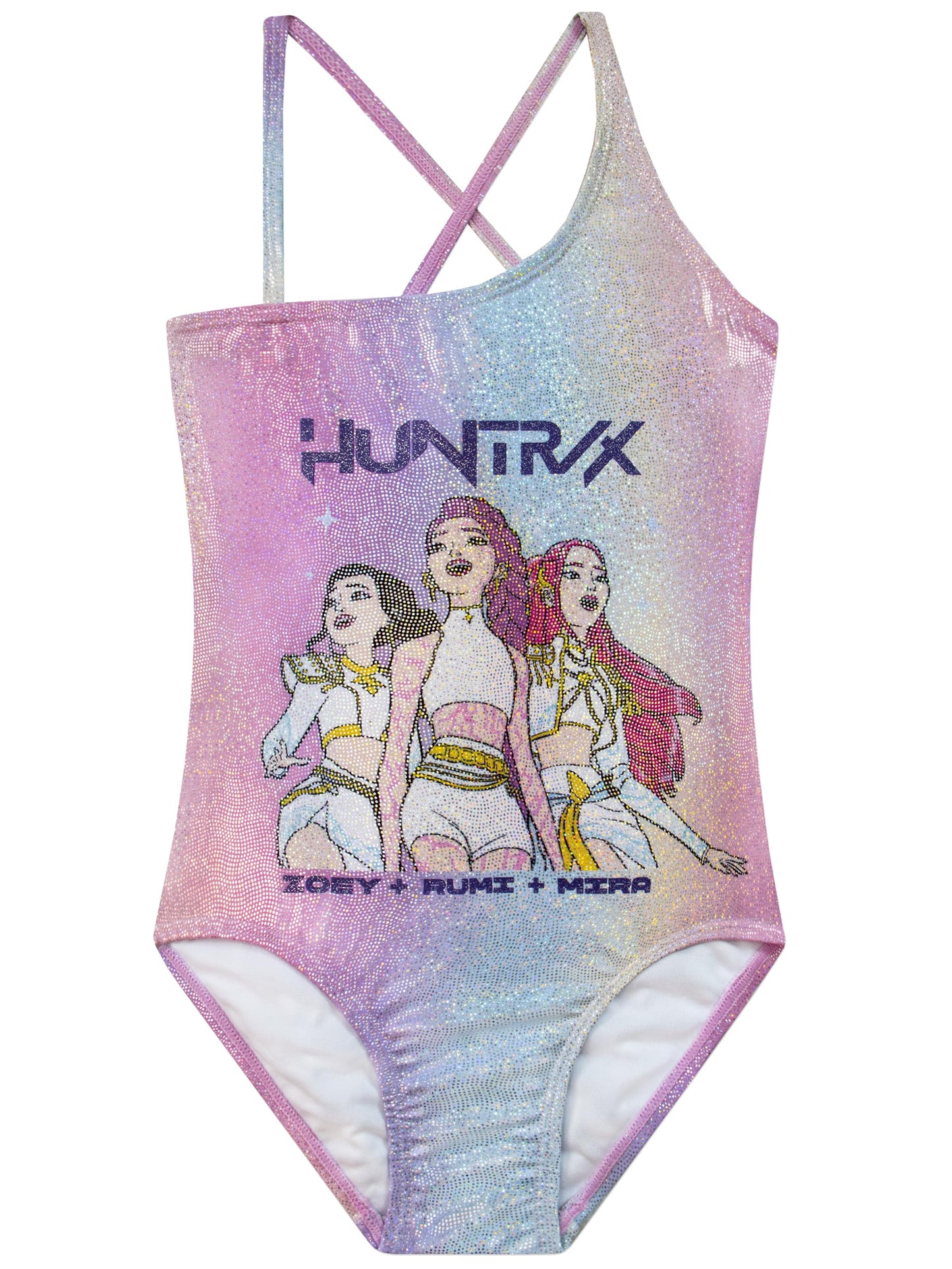 Swimwear - Huntrix Girls Swimming Costume - Girls Swimming Costumes