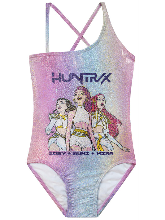 Swimwear - Huntrix Girls Swimming Costume - Girls Swimming Costumes