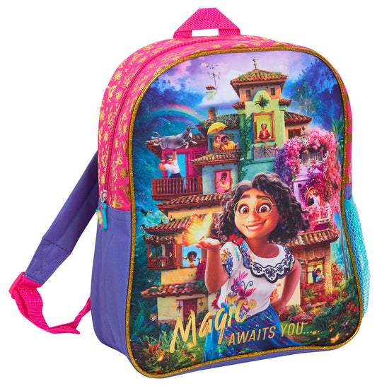 Disney Encanto Backpack for Girls Mirabel School Nursery Rucksack Lunch Bag Back to School Kindergarden
