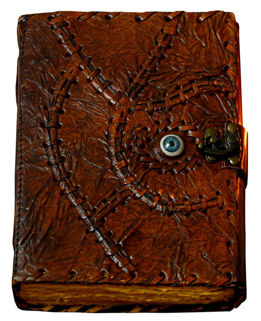 Hocus Pocus rustic spell book with antique book-of-shadows design