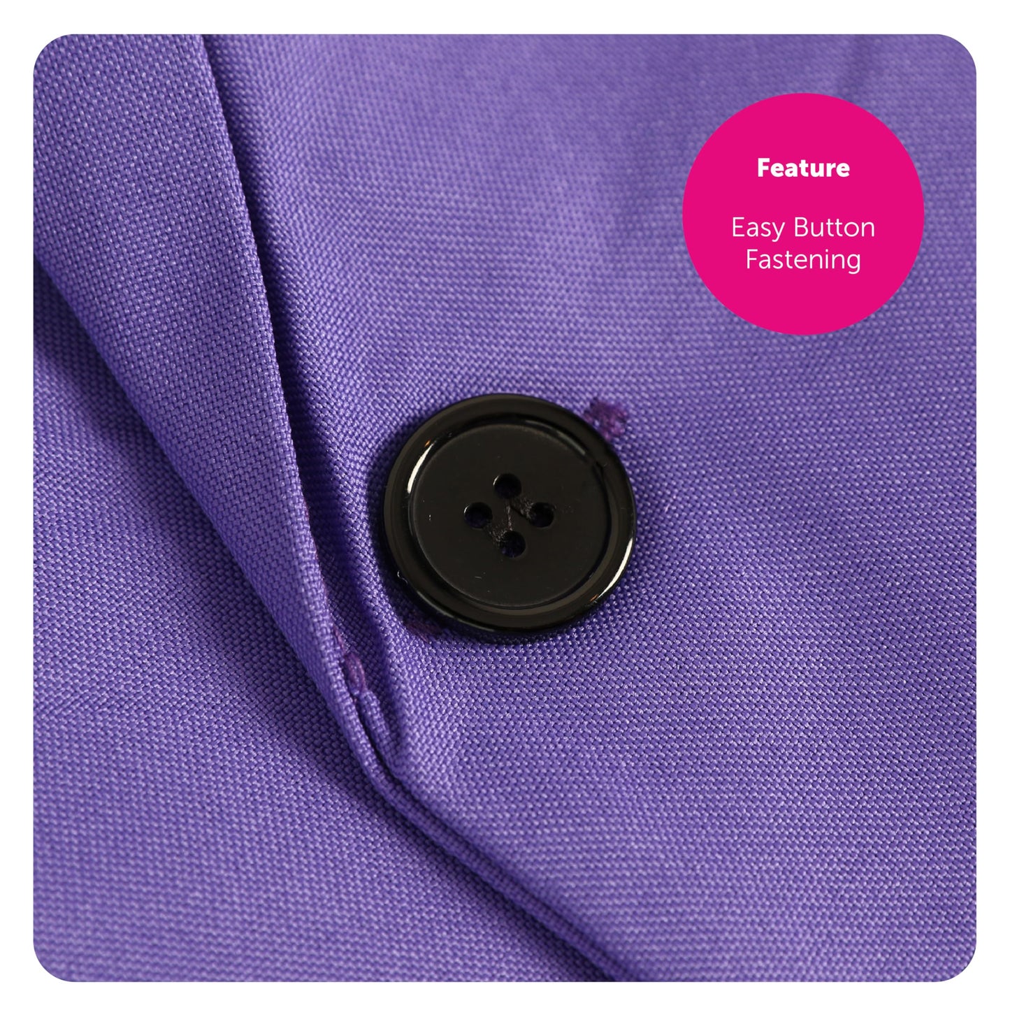 Mens Laughing Man Costume - Large - Purple Suit Movie Halloween Clown Suit Fancy Dress Costume