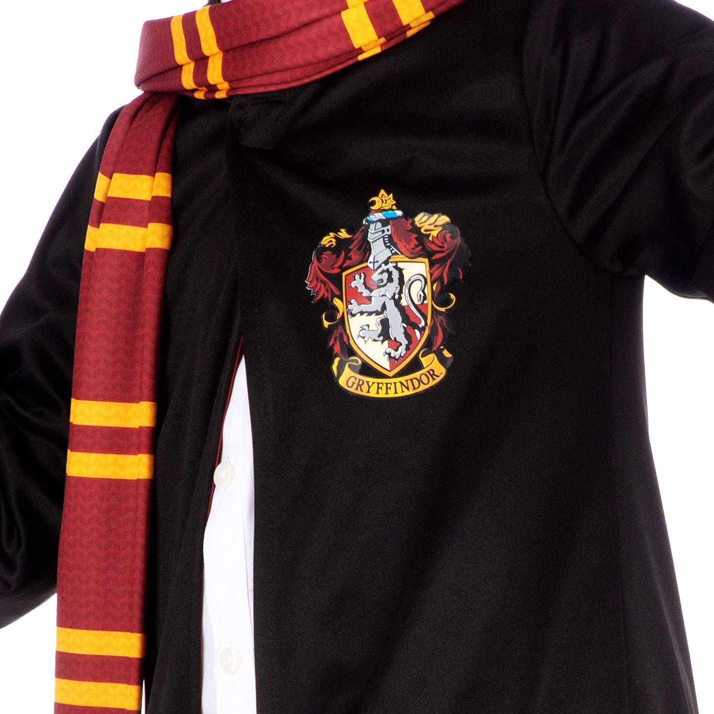 Harry Potter Costume | Hogwarts Fancy Dress | Gryffindor Robe | Costumes for Kids Black 7-8 Years