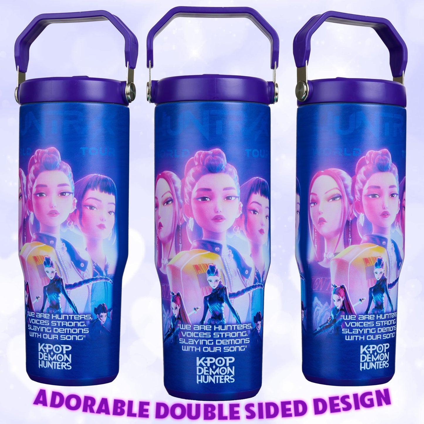 Official Tumbler - Insulated Water Bottle with Straw & Handle