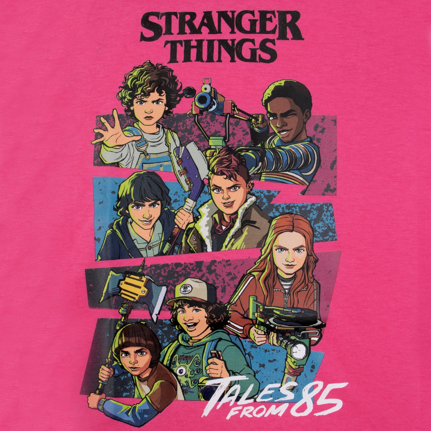 T-Shirt - Tales from '85 Girls Tshirt - Short Sleeve Girls Top (image 3)