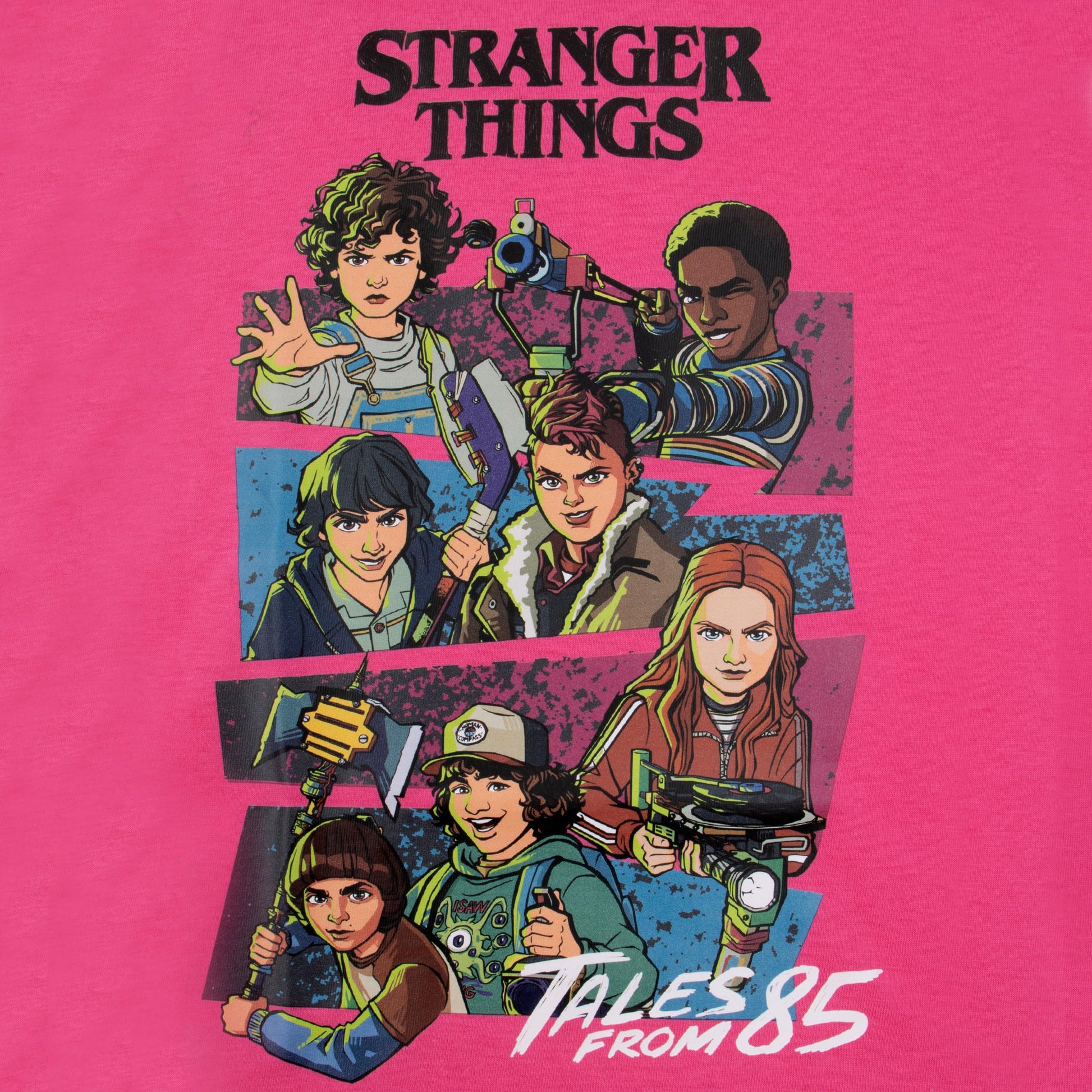 T-Shirt - Tales from '85 Girls Tshirt - Short Sleeve Girls Top (image 3)