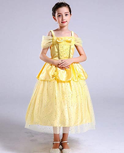 Girls' Princess Belle Costume Dress
