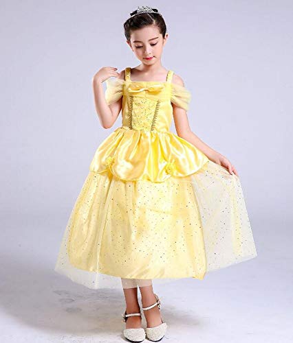 Girls' Princess Belle Costume Dress