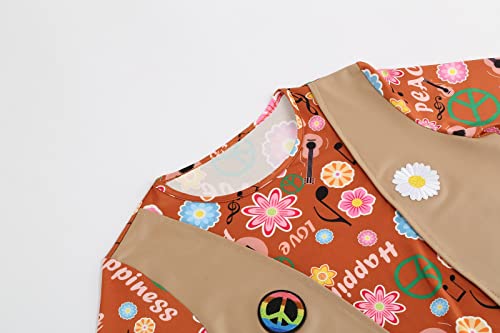 1960s-70s Hippie Costume Set (5 Pieces)