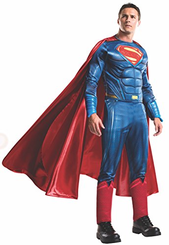 Rubies Costume Men's Batman v Superman: Dawn of Justice Grand Heritage Superman Costume, Multi, One Size