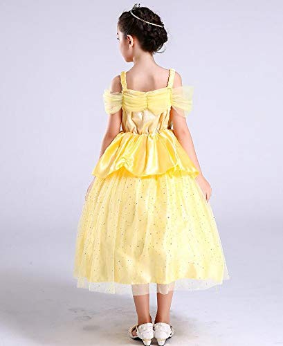 Girls' Princess Belle Costume Dress