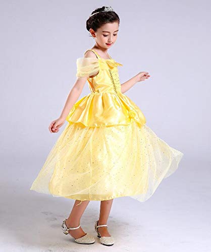 Girls' Princess Belle Costume Dress
