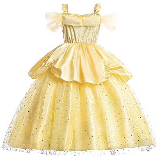 Girls' Princess Belle Costume Dress