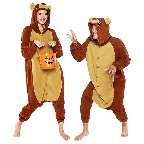 Costume Carnevale Adulti Pigiama Animale DarkCom Onesie Per