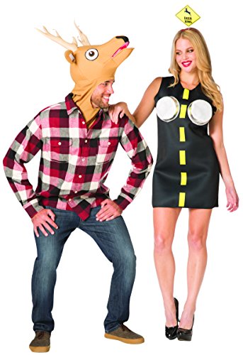 Rasta Imposta Deer in Headlights Couple Costume halloweenkingdom