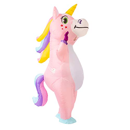 Inflatable unicorn 2025 costume uk